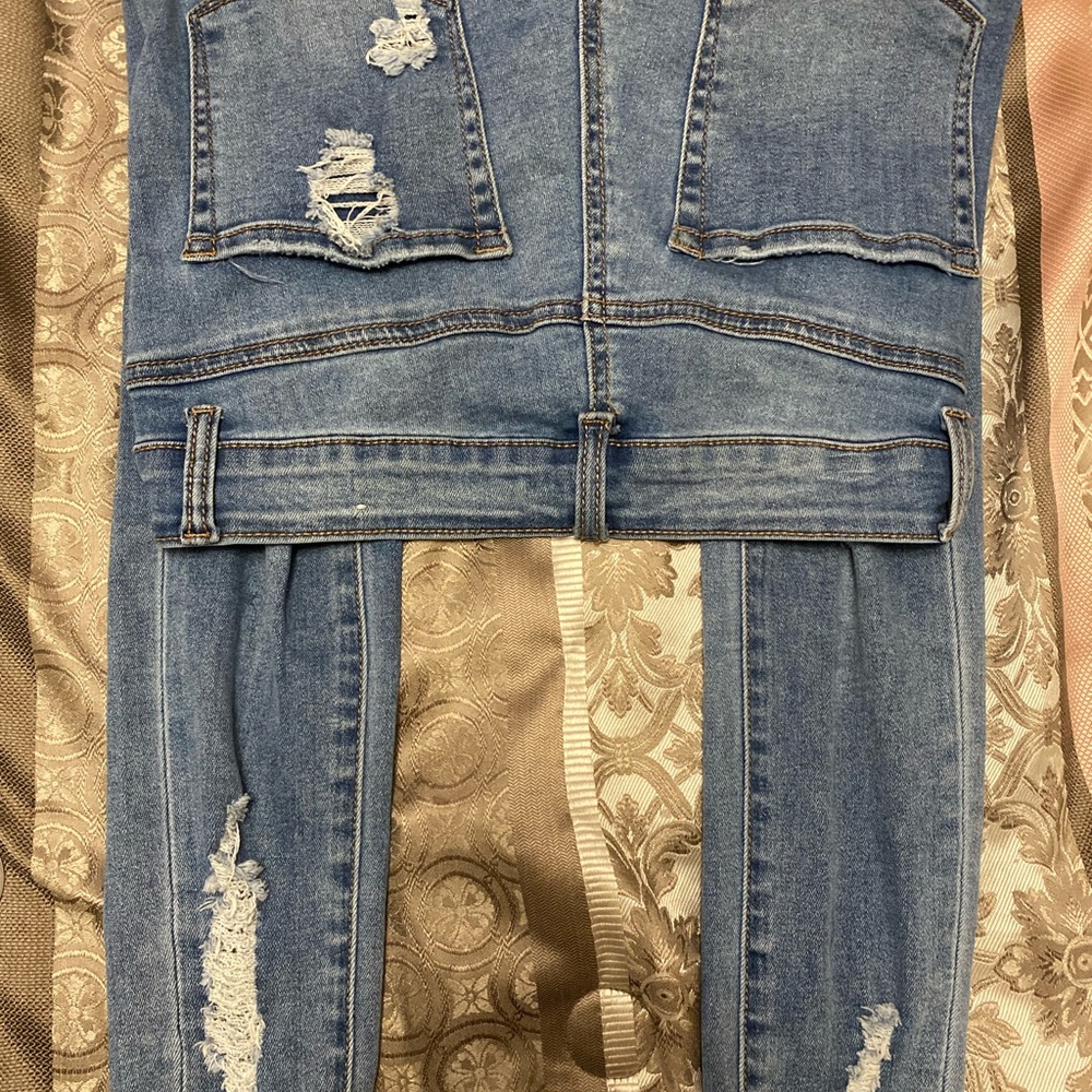 Blue Ripped Jeans - Picture 3 of 3
